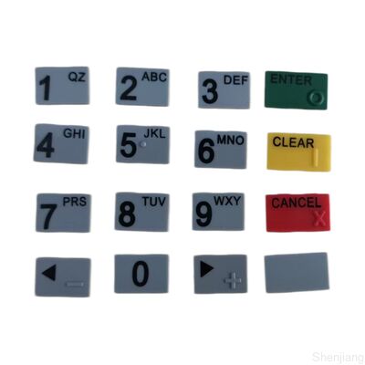 qualità  Hyosung EPP 8000R Keypad Buttons 16-Piece Set Custom Replacement Keys 7130020100 / 7130020101 Fabbrica