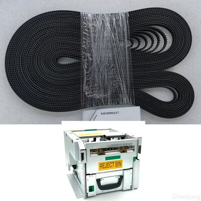 qualità  Hyosung 1K CDU-1100 Cash Dispenser Belt S3M 1401*0.8 Timing belt 4820000257 S4820000257 Fabbrica