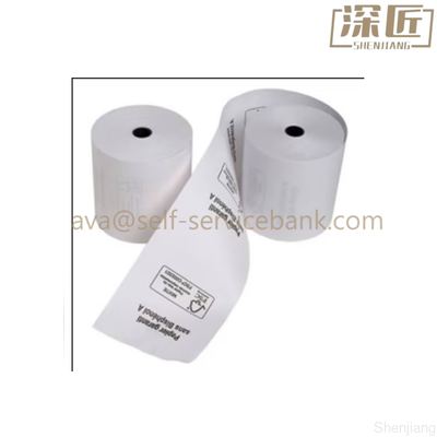 qualità  Wincor TP07 Thermal Receipt Printer Paper Thermal ATM Receipt Paper Black Image with Sense Marks Fabbrica
