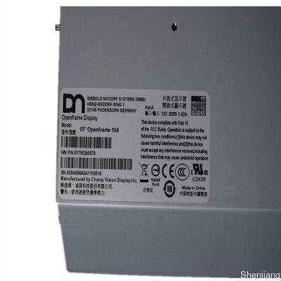 01750295079 1750295079 pezzi meccanici di BANCOMAT Wincor 280 Diebold Opteva 15" monitor LCD di Openframe Std