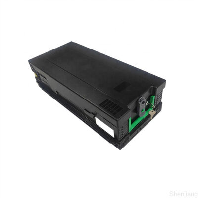 4450756227 cassetta dell'ncr S2 dei pezzi meccanici di BANCOMAT 445-0756227 con la serratura e le chiavi del metallo