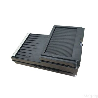 Scatola di plastica dei contanti di BANCOMAT della serratura della cassetta del fermo del recipiente di scarto S2 dell'ncr 4450756691