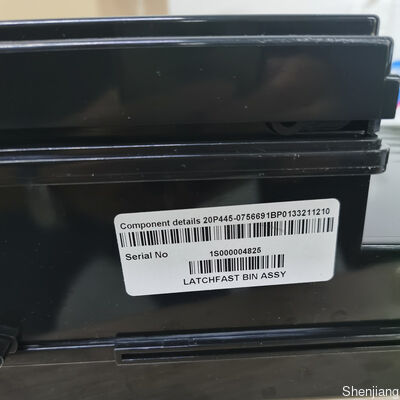 Scatola di plastica dei contanti di BANCOMAT della serratura della cassetta del fermo del recipiente di scarto S2 dell'ncr 4450756691