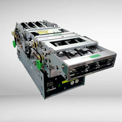 Erogatore di media a multicassetta Fujitsu F510 con fino a 6 cassette, capacità di 18.000 banconote nuove e accesso di servizio anteriore o posteriore