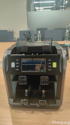 Ricambi Gratuiti Smart 2CIS Maniglia Ricaricabile Selezionatrice Banconote SJ-668L Doppio Scomparto Con Numero di Serie