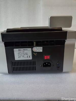 JUNUO C05 Contabanconote Macchina Contamonete Rilevatore Nero con Display LED