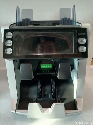 1+1 Macchina per la selezione di banconote tascabili Contatore di denaro Rilevatore Nero con Display LED LK22025060006