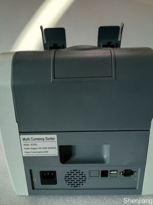 Sortitore multi valute XC200 Tasche Macchine di conteggio del denaro Display LED Tunnel Sorting Devices