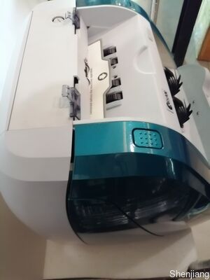 Macchina di smistamento banconote Kisan Money Counter Detector Blu con display a LED Smart K3 S16E01-3659