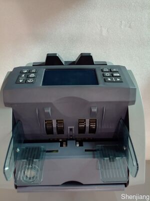 SH-07C Rilevatore di banconote con display touchscreen LED da 4,3 pollici, doppio CIS, macchina contabanconote 2CIS con conteggio misto