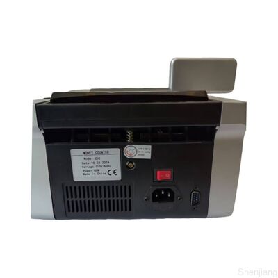 JUNUO C05 Contabanconote Macchina Contamonete Rilevatore Nero con Display LED