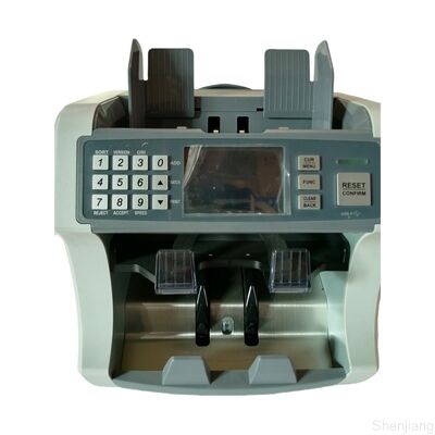 Sortitore multi valute XC200 Tasche Macchine di conteggio del denaro Display LED Tunnel Sorting Devices