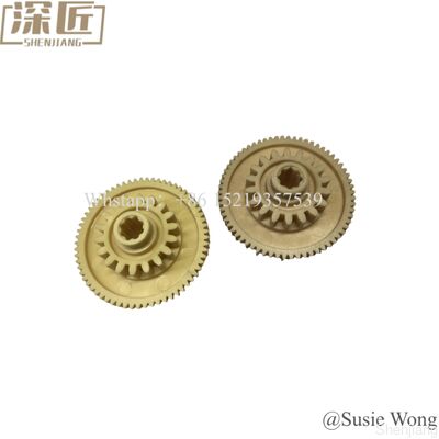 Nuovo originale ATM Gear 1750002266 Gear 18t/65t Vassoio di ingresso ingranaggi 1750291697 Kit ingranaggi Diebold Nixdorf DN 400 450