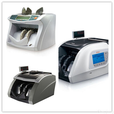 USD TND SYP CAF Professional Bank Mixed Bill Counter Sorting Machine con rivelatore